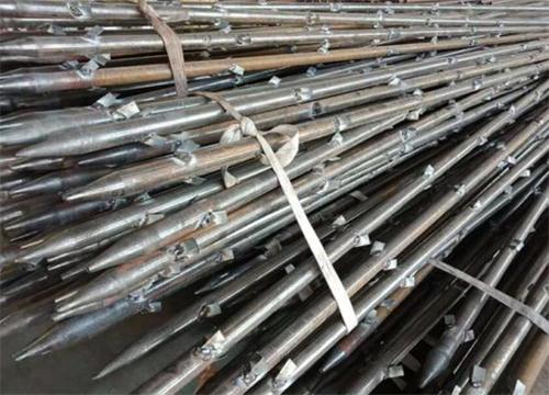 九合垸原种场管棚钢花管加工